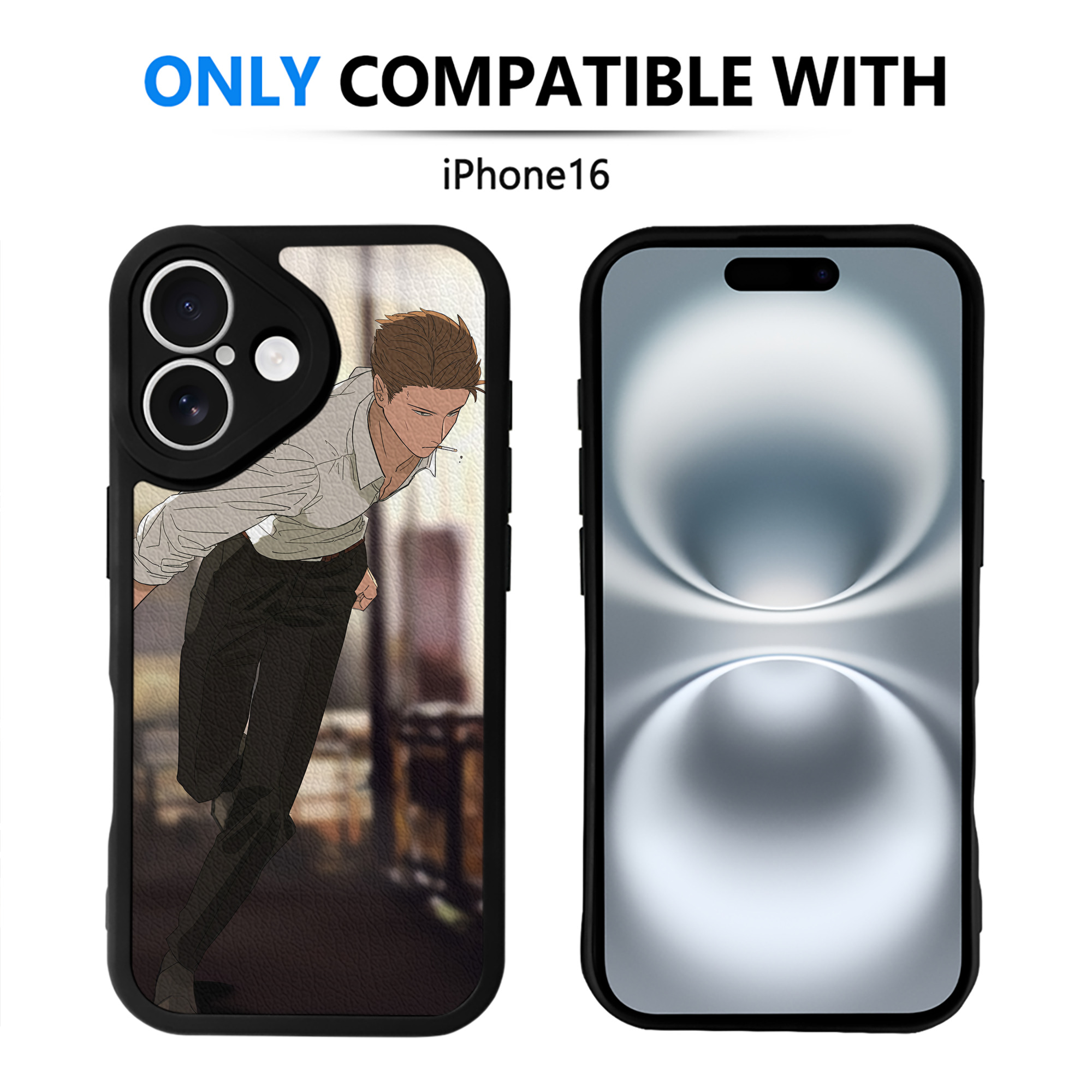 （画像用） SPY×FAMILY间谍家家酒 【iPhone 16シリーズ対応】シリコンスマホケース（レザー調） 材質：シリコン